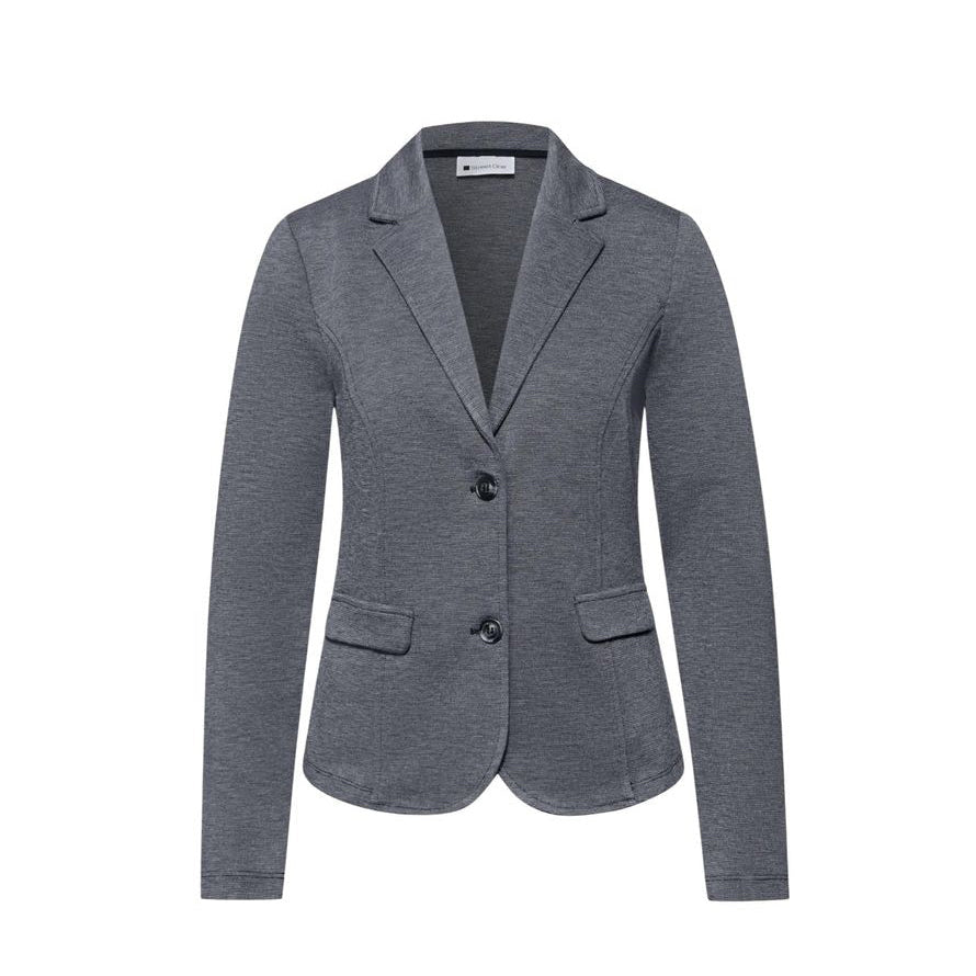 Street One QR Basic Blazer - Gray/Grey