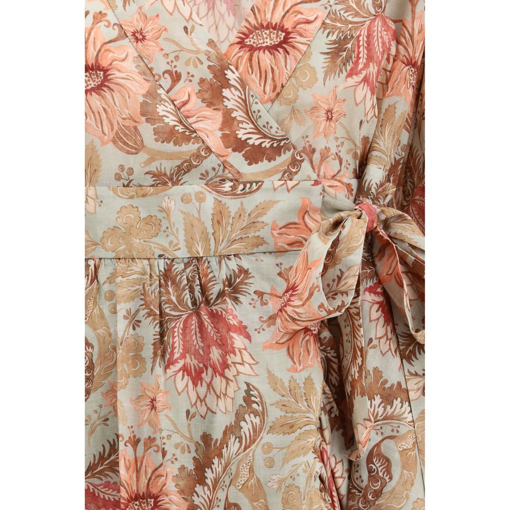 Zimmermann Daylight Wrap Mini Dress