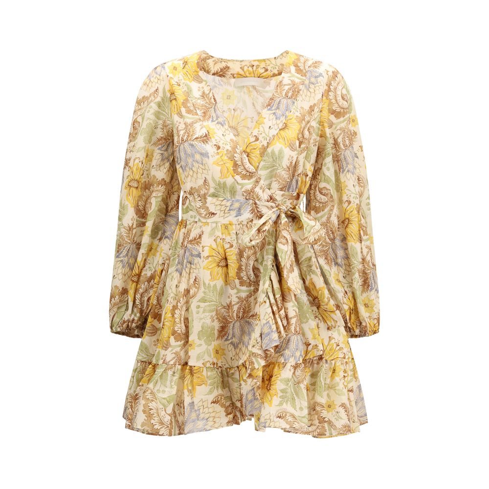 Zimmermann Daylight Wrap Mini Dress