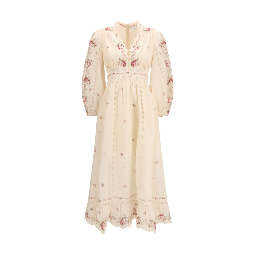 Zimmermann Patience Plunge Long Dress