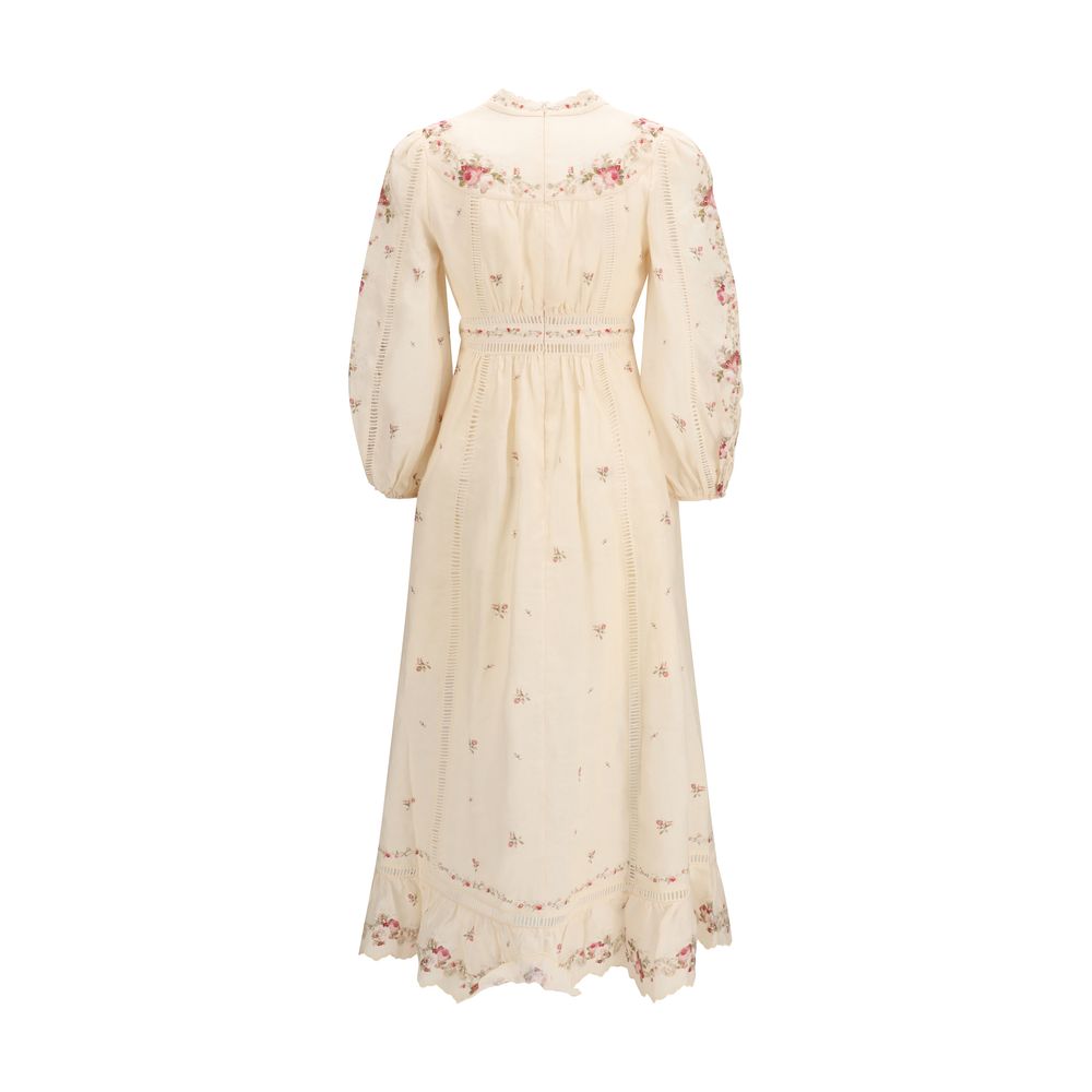 Zimmermann Patience Plunge Long Dress
