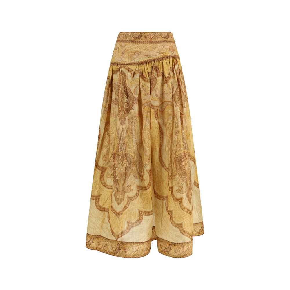 Zimmermann Wanderlust Maxi Long Skirt