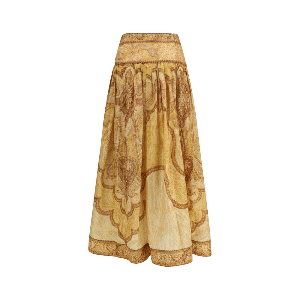 Zimmermann Wanderlust Maxi Long Skirt