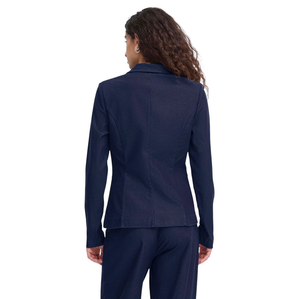 ICHI Denim Blue Blazer