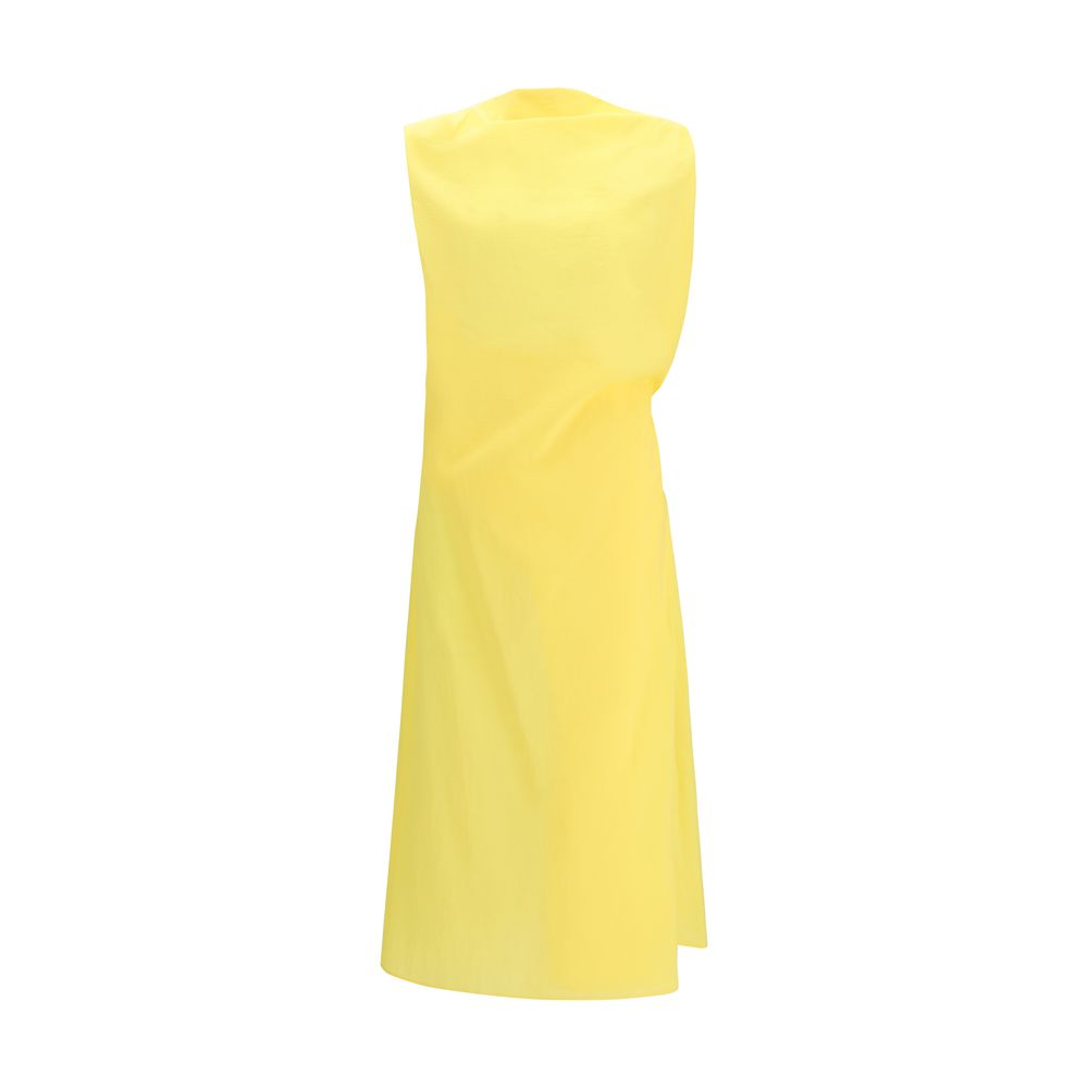 Jacquemus Yellow Midi Dress