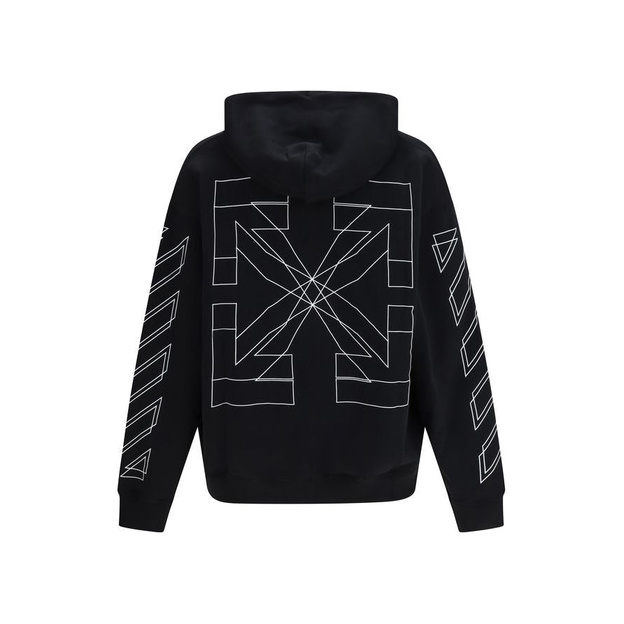 Off-White Big Double Arrow Hoodie - Black