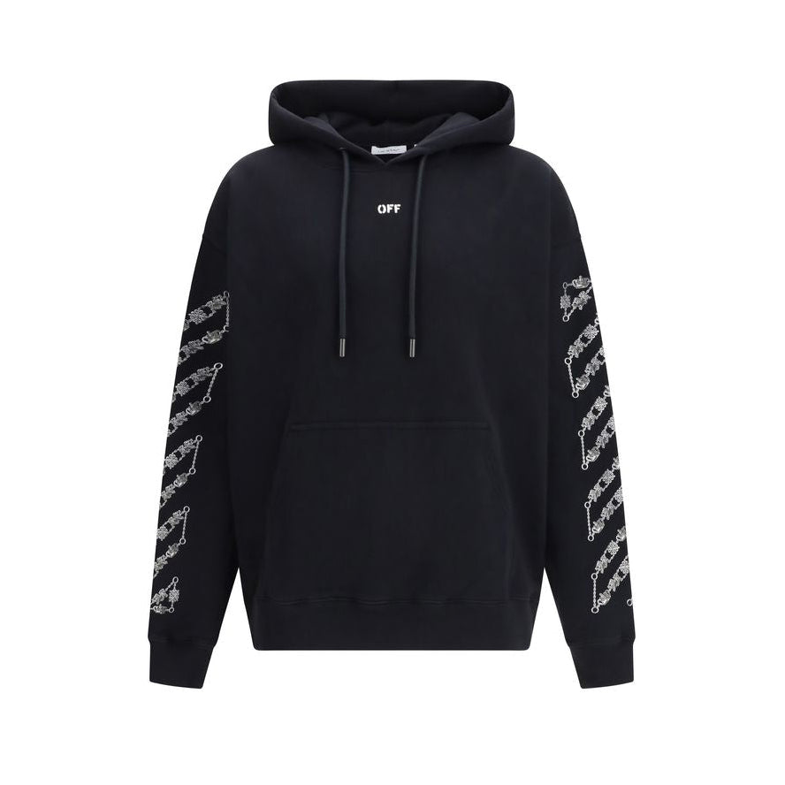 Off-White Heraldic Arrow Hoodie - Black