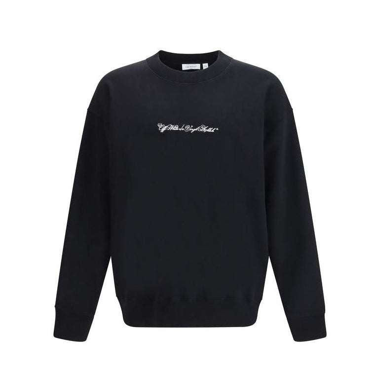 Off-White Script Arrow Sweatshirt - Ivory