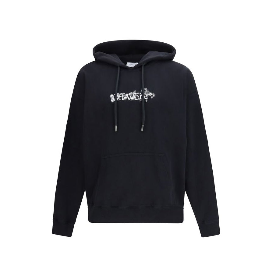 Off-White Heraldic Arrow Hoodie - Black