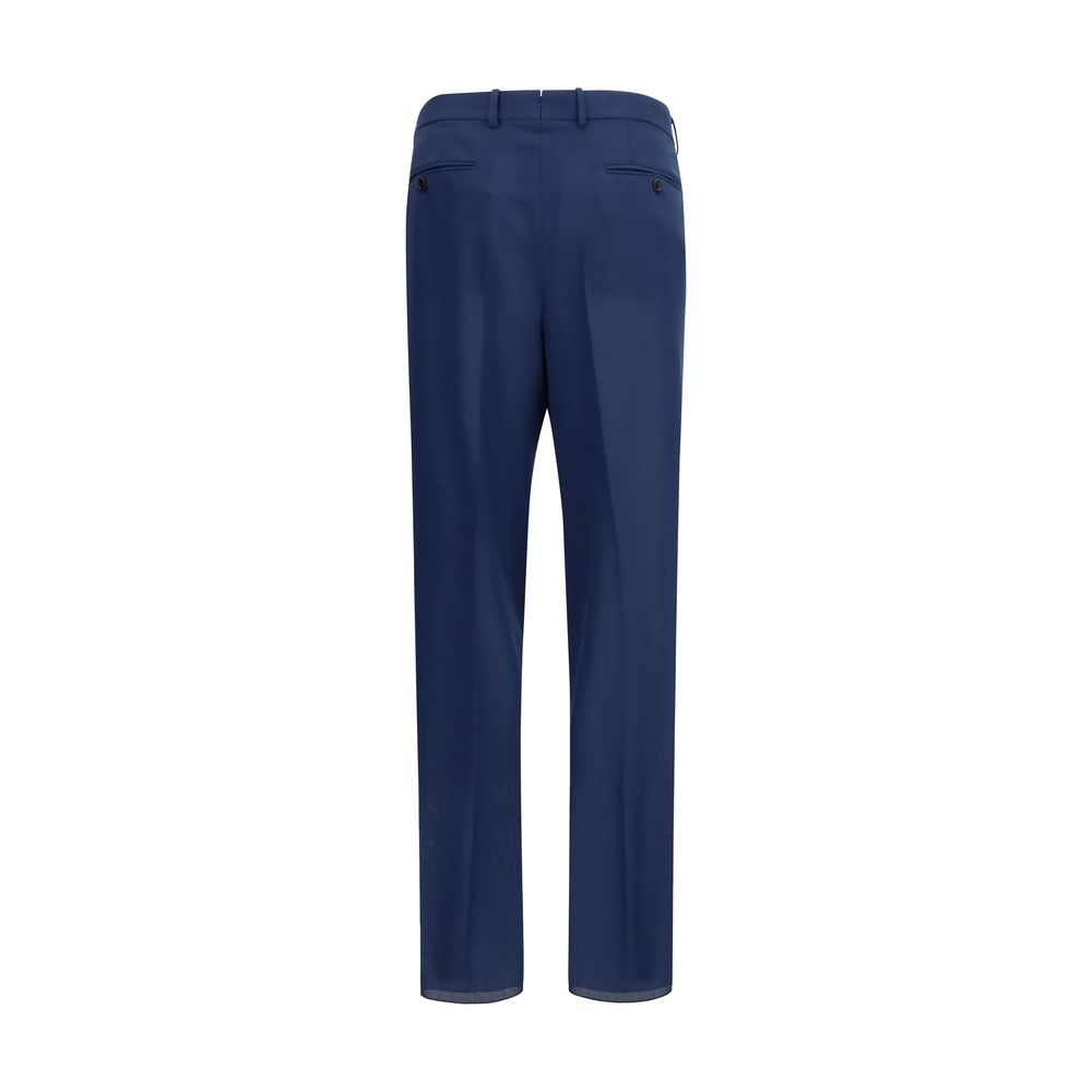 Tom Ford Wool Dress Pants - Blue
