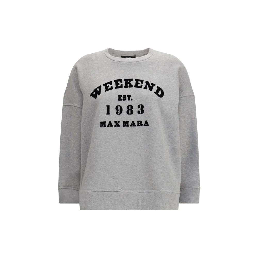 Max Mara Gray/Grey Cotton Sweatshirt