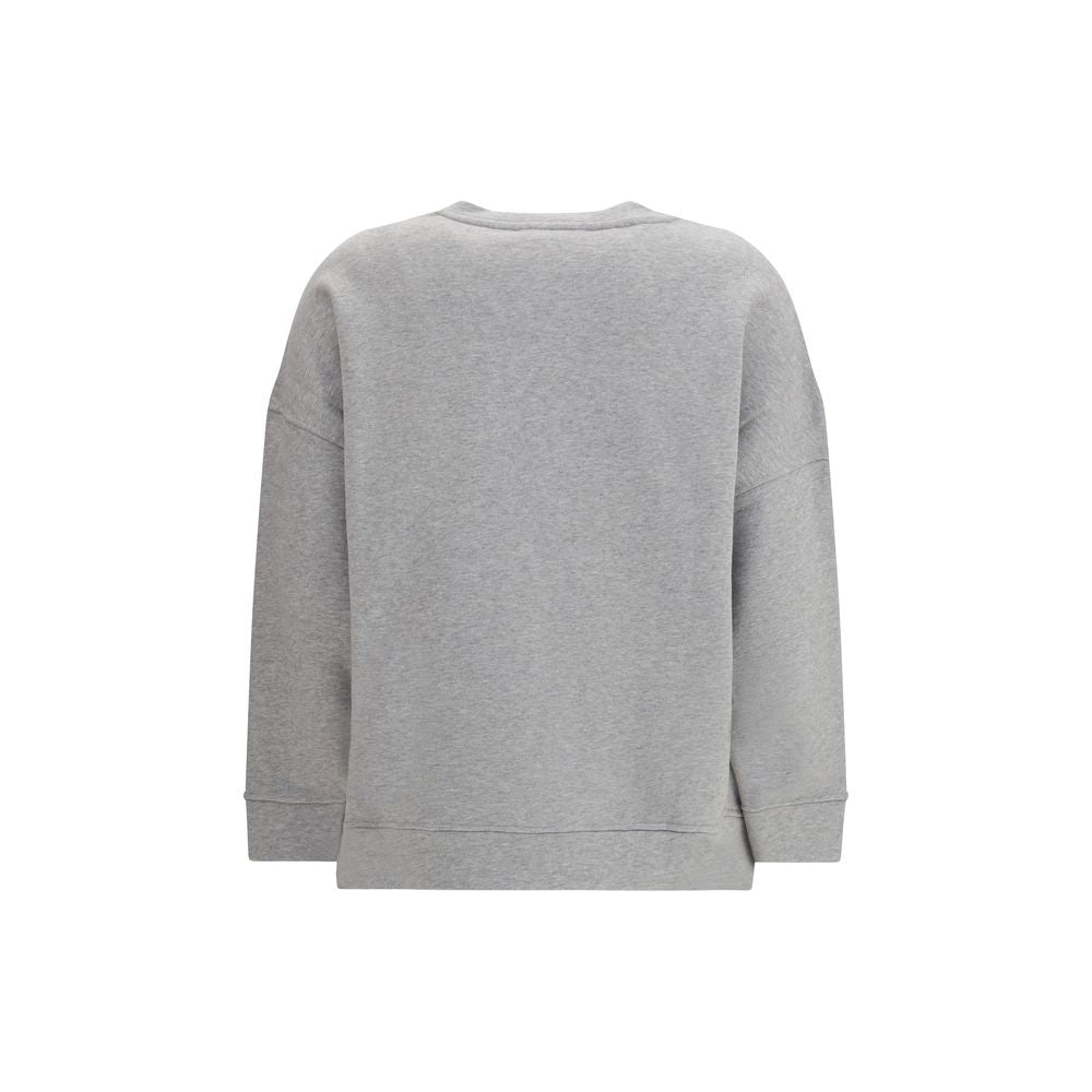 Max Mara Gray/Grey Cotton Sweatshirt