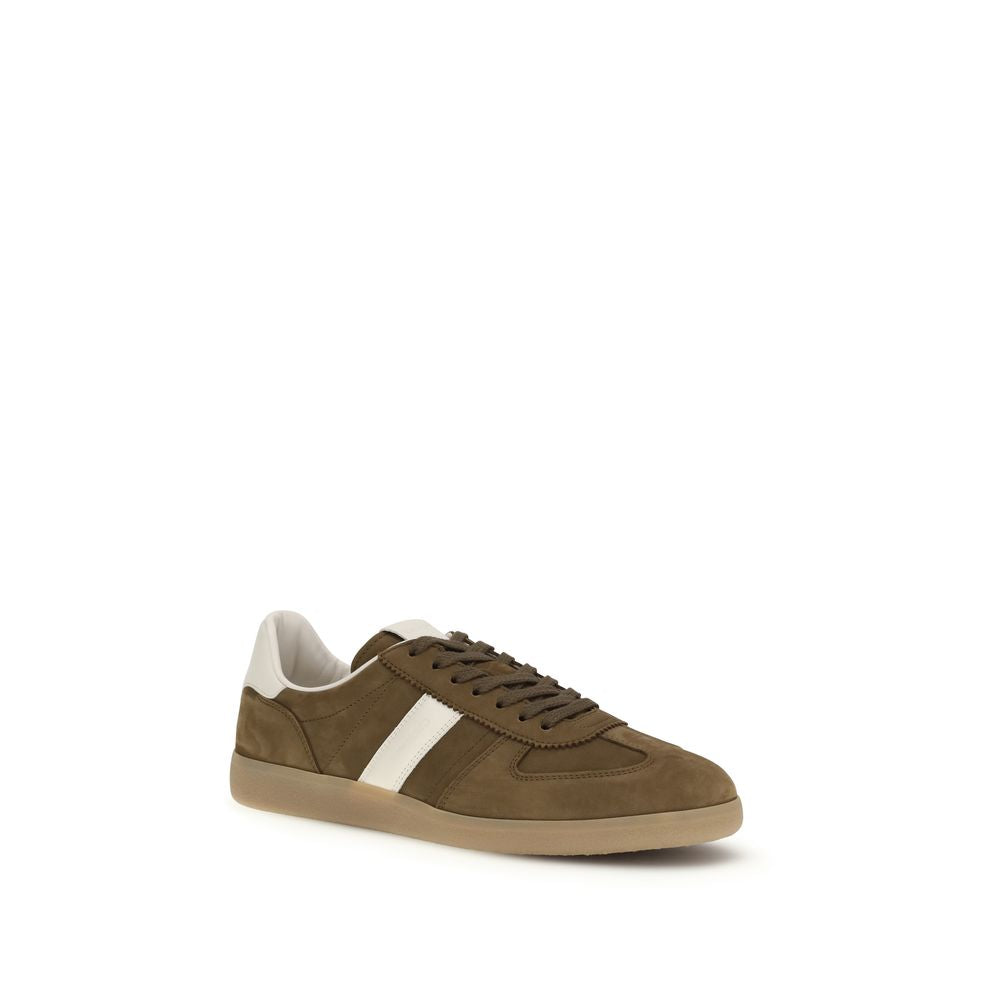 Tom Ford Archer Suede Leather Low Top Sneakers