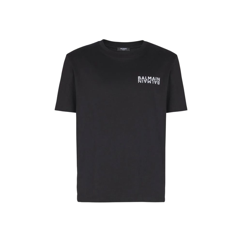 Balmain Logo T-Shirt - Black