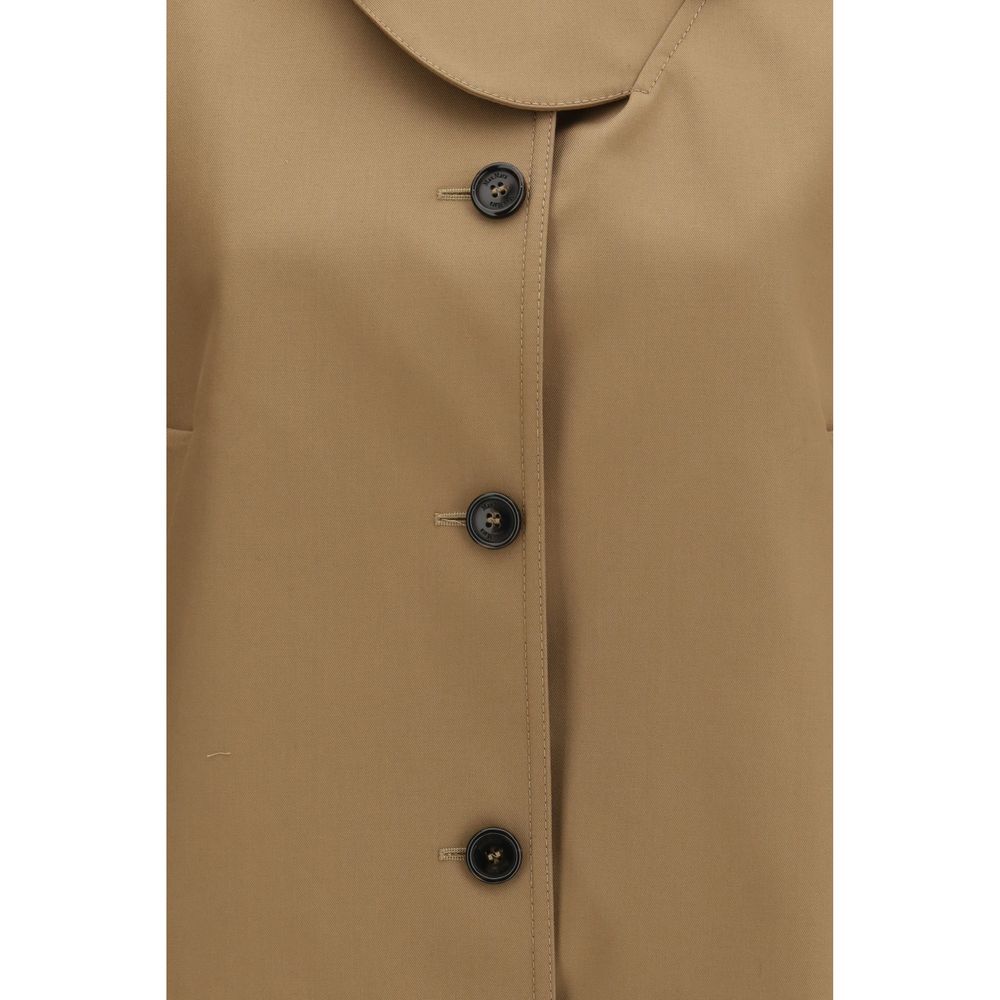Max Mara Short Sleeve Cape Coat