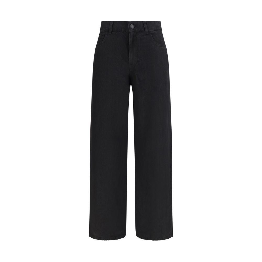 The Row Eglitta Jeans Linen - Black