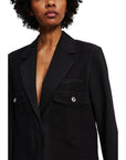 Karl Lagerfeld Utility Blazer - Black