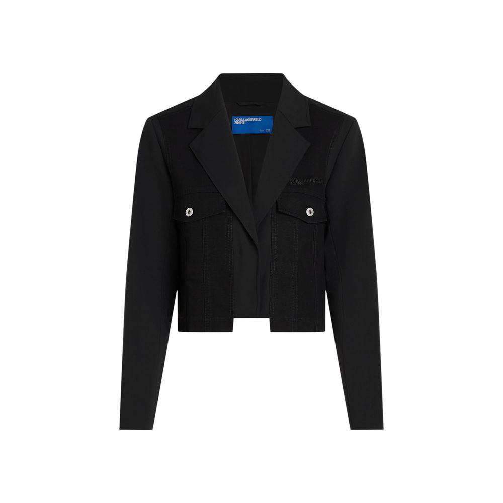 Karl Lagerfeld Utility Blazer - Black