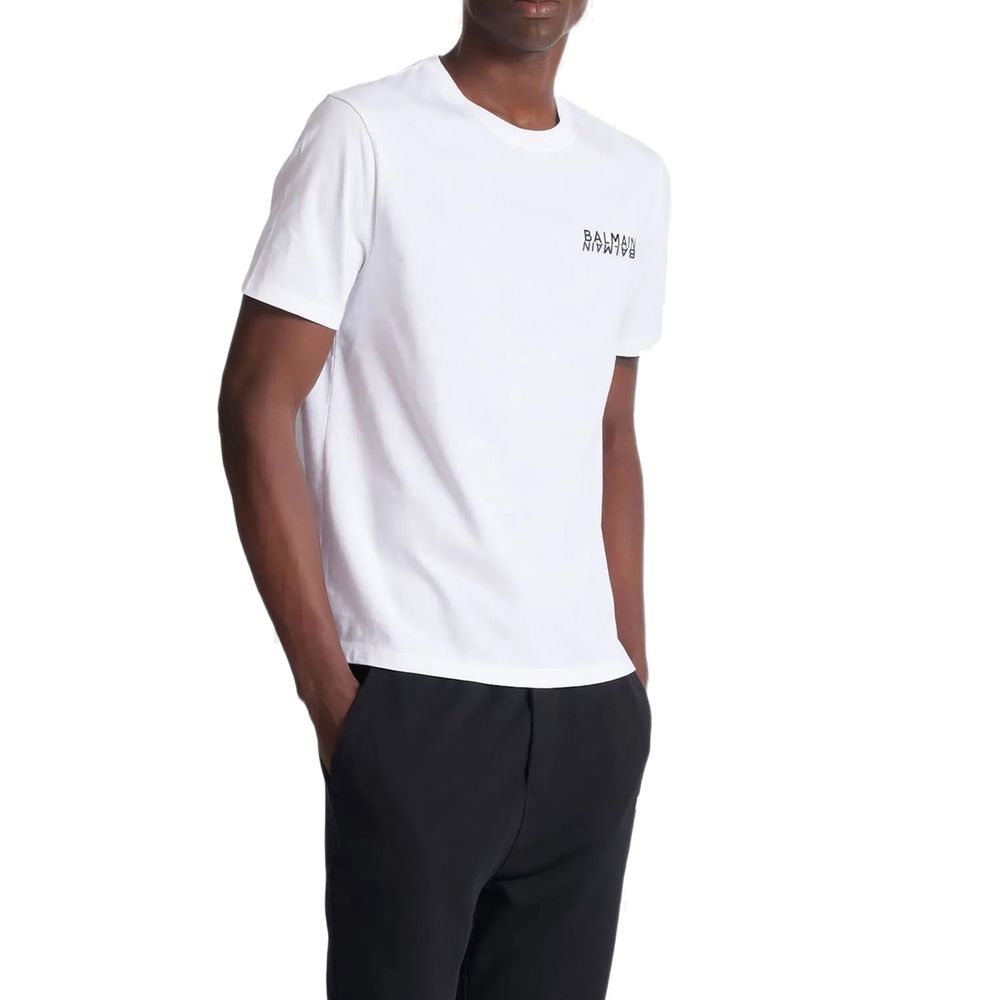 Balmain Logo T-Shirt - White