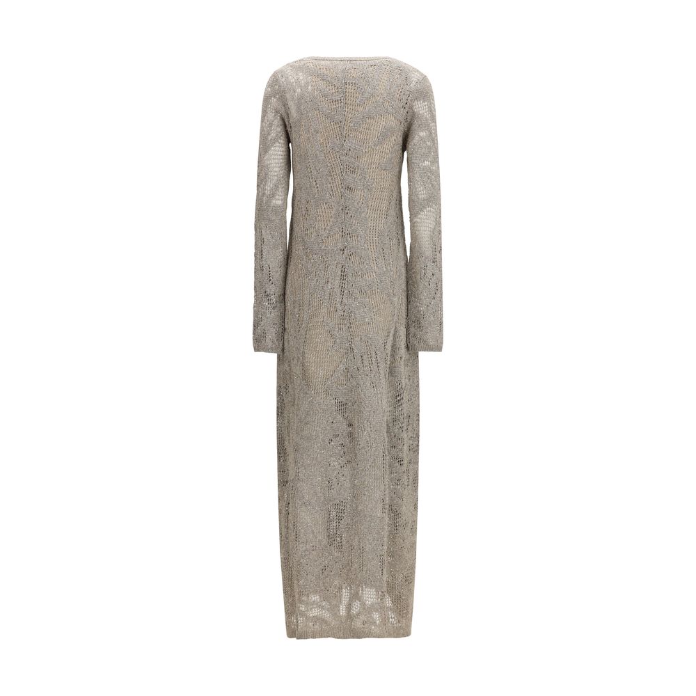 Brunello Cucinelli Linen Knit Dress