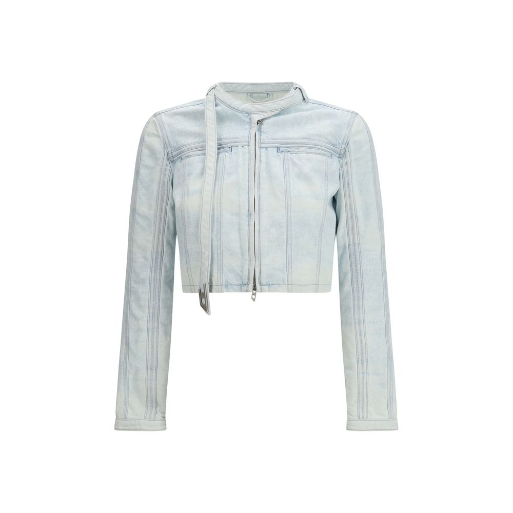 Diesel De-Saphix-FSI1 Light Wash Denim Jacket
