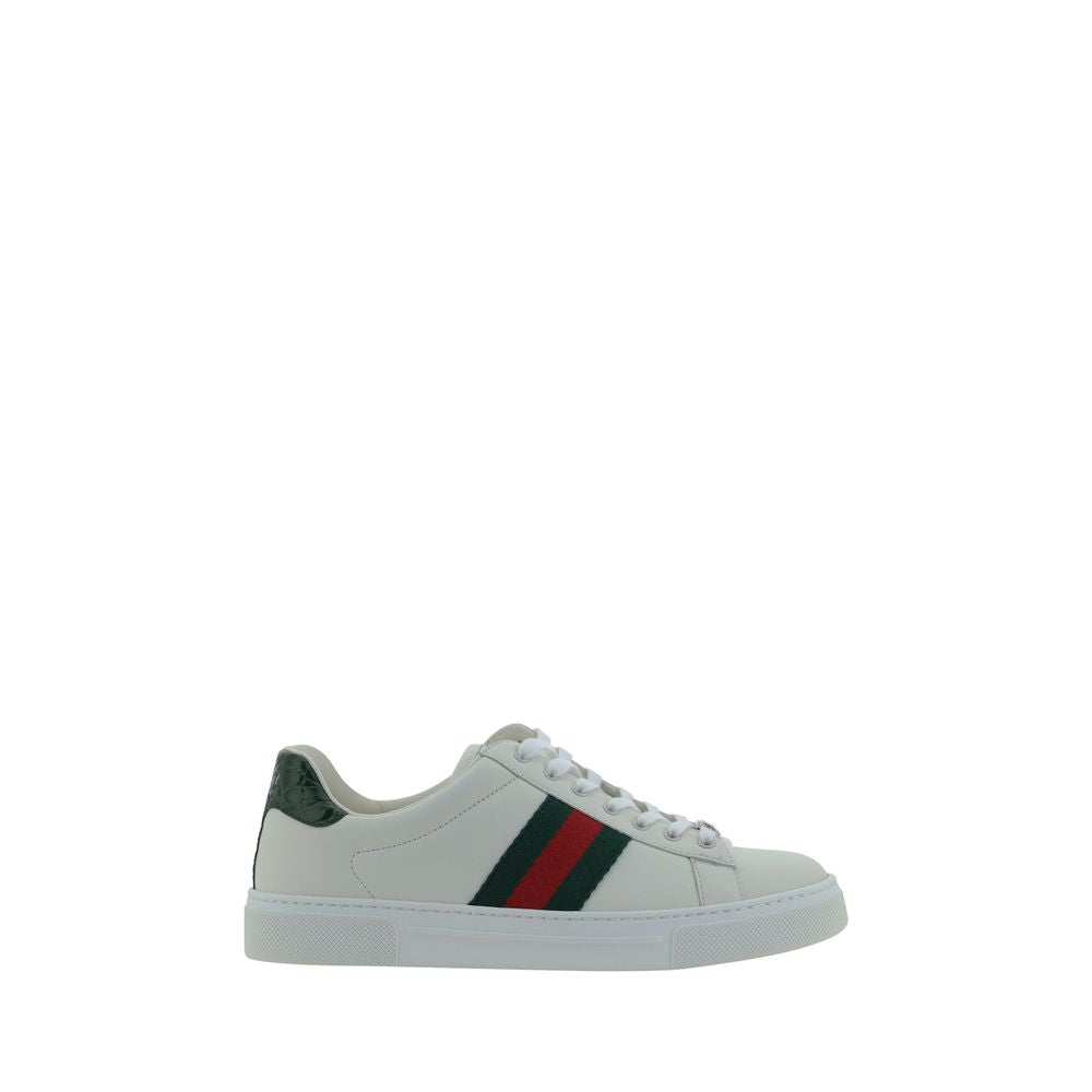 Gucci Classic Leather Low Top Sneakers