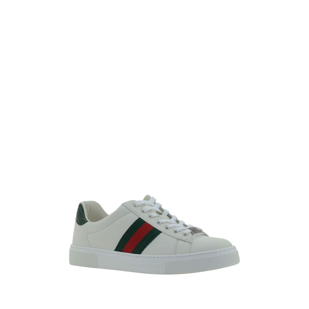 Gucci Classic Leather Low Top Sneakers