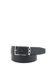 Ferragamo Leather Belt With Square Gancini Buckle