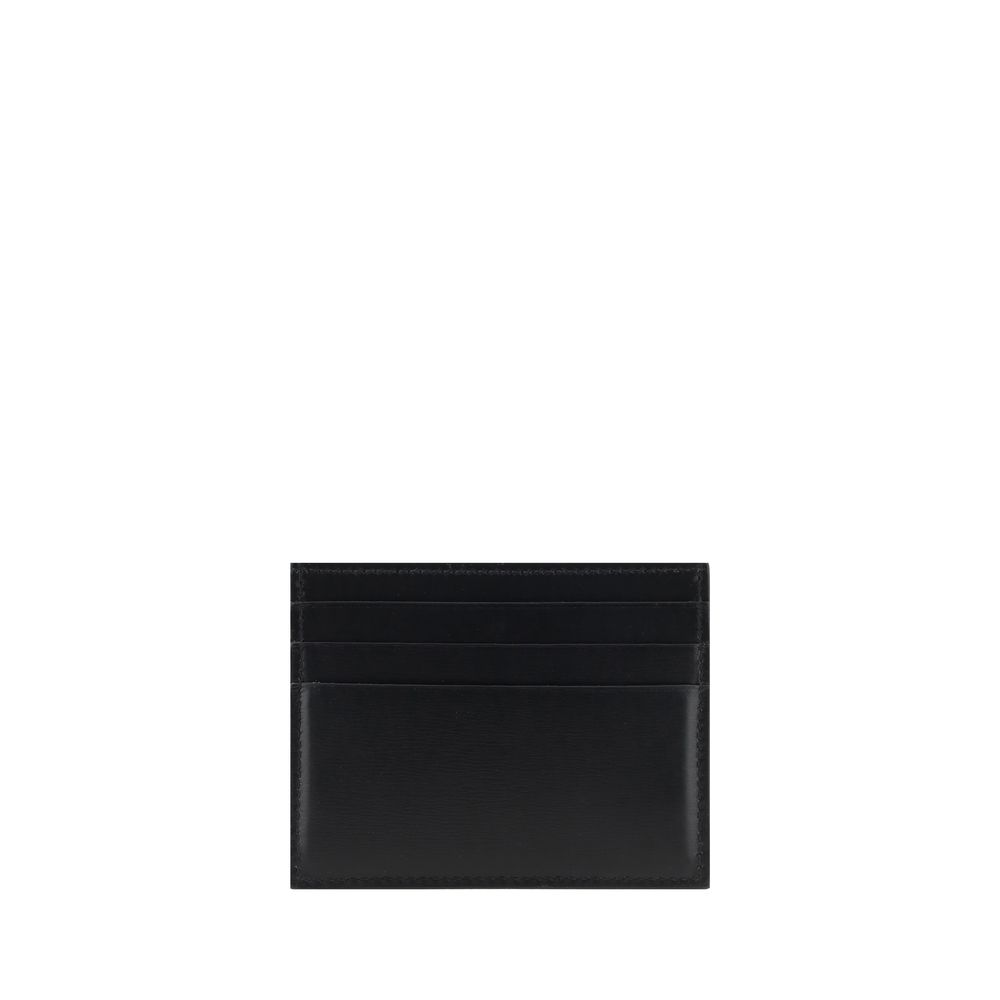 Ferragamo Black Leather Card Holder