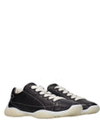 Prada Nappa Leather Sneakers - Black