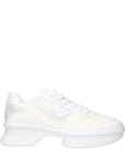 Prada Re-Nylon And Mesh Low Top Sneakers