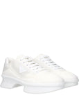 Prada Re-Nylon And Mesh Low Top Sneakers