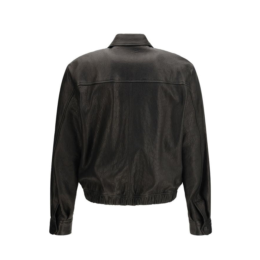 Saint Laurent Black Leather Jacket