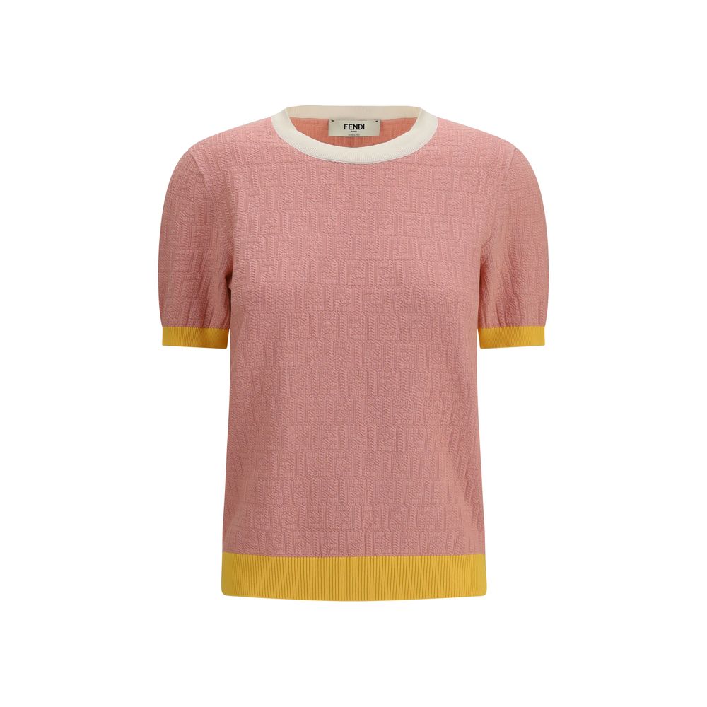 Fendi FF Knit Top - Pink