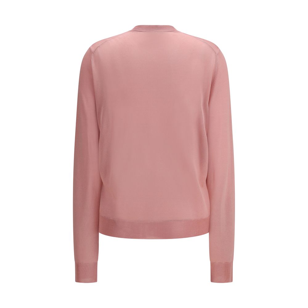 Fendi Logo Cardigan - Soft Pink