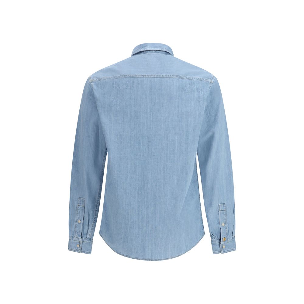 Jacob Cohen Light Blue Denim Shirt