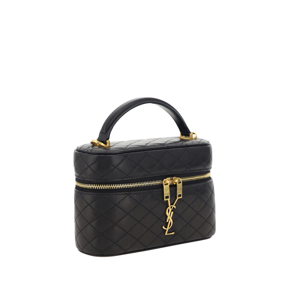 Saint Laurent Gaby Vanity Bag - Black