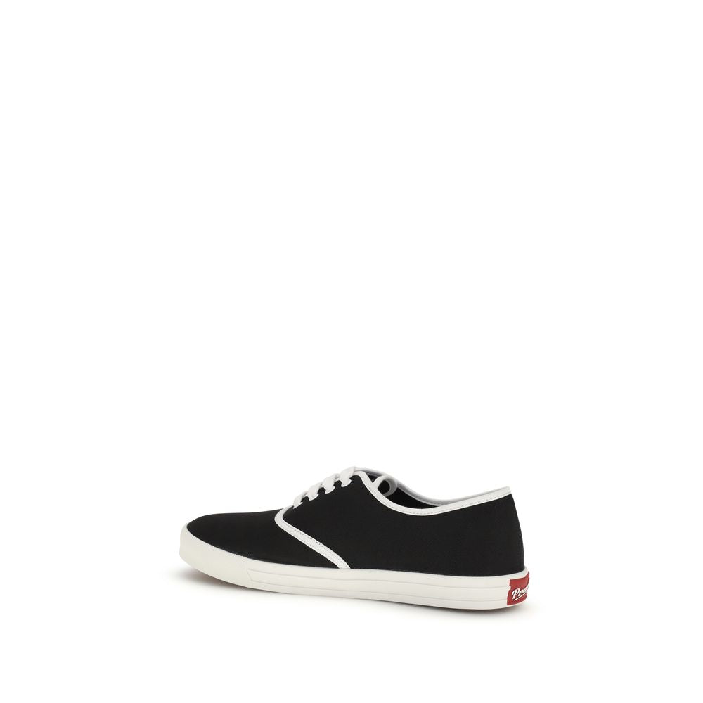 Prada Drill Low Top Sneakers - Black