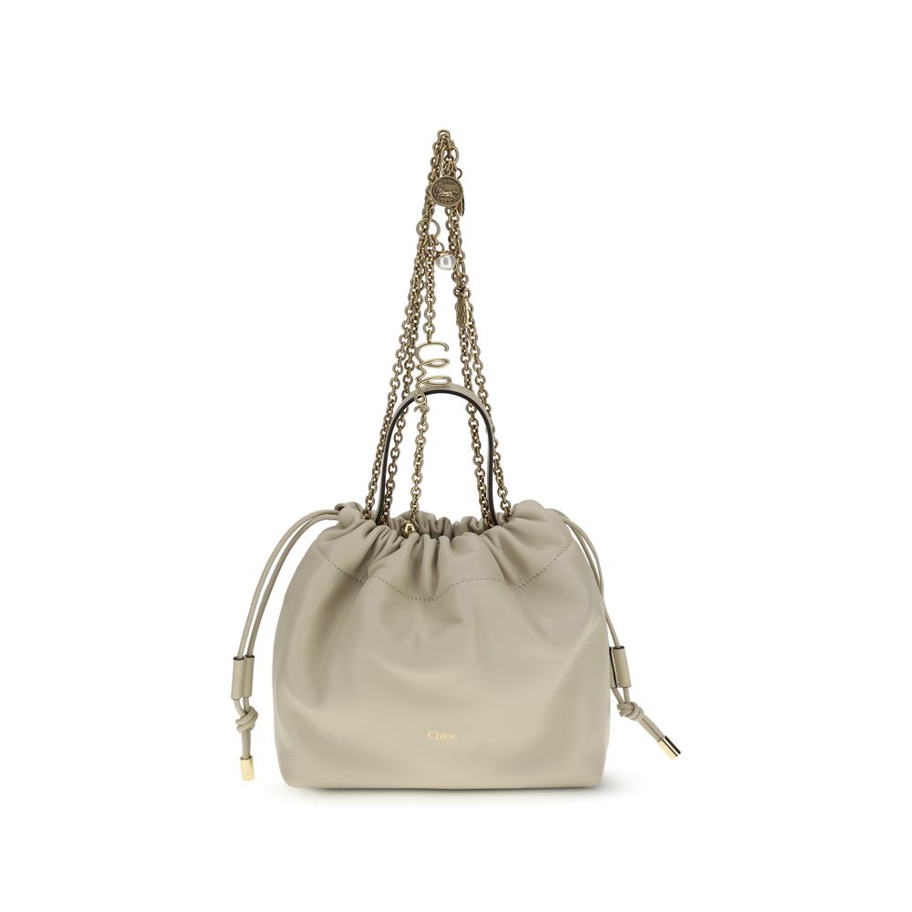 Chloé Icons Embellished Leather Shoulder Bag
