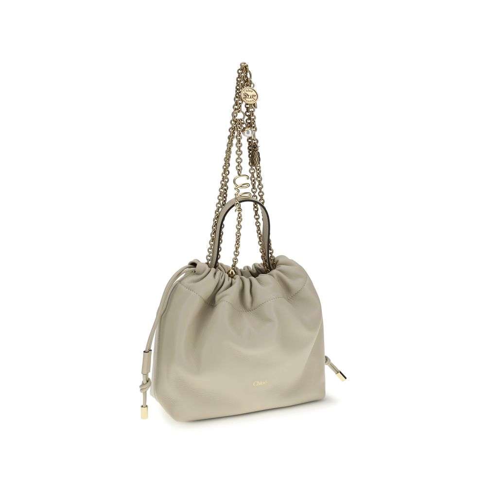 Chloé Icons Embellished Leather Shoulder Bag