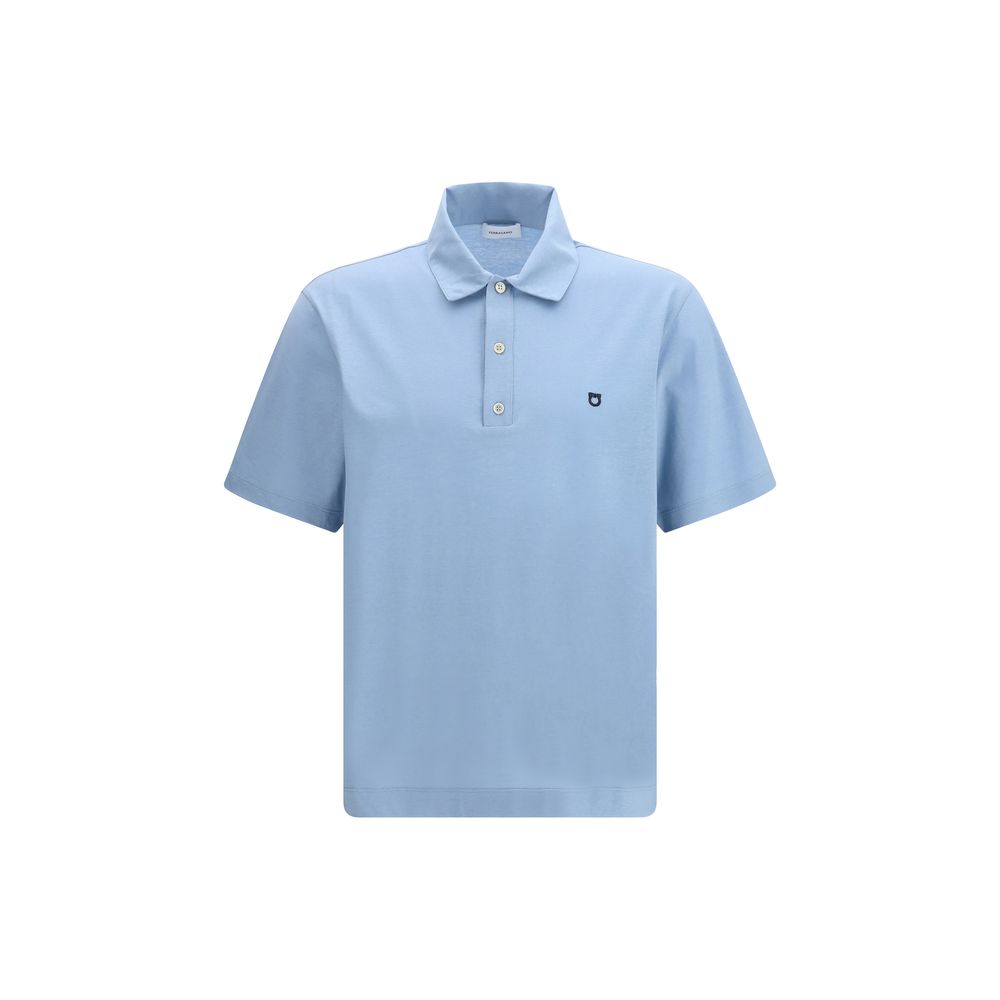 Ferragamo Polo Shirt - Light Blue