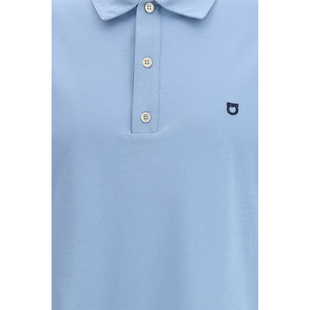 Ferragamo Polo Shirt - Light Blue
