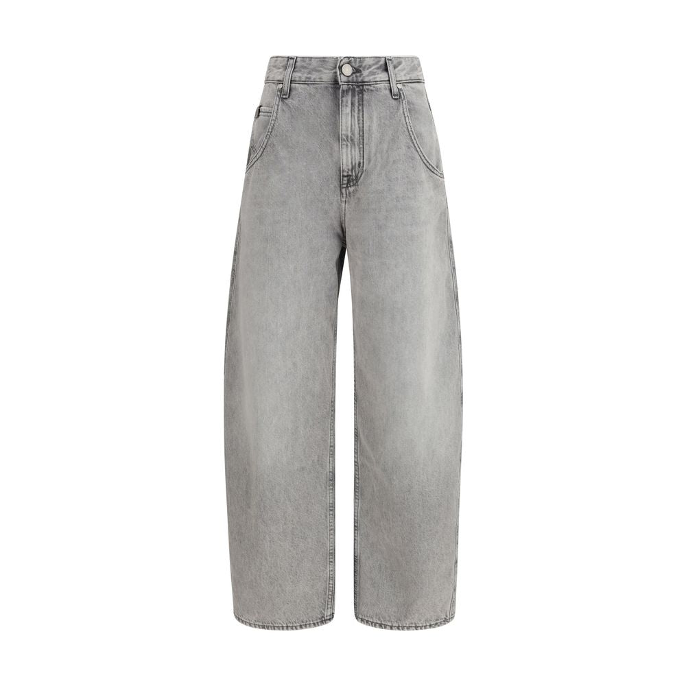 Jacob Cohen Barrel Leg Jeans - Gray/Grey
