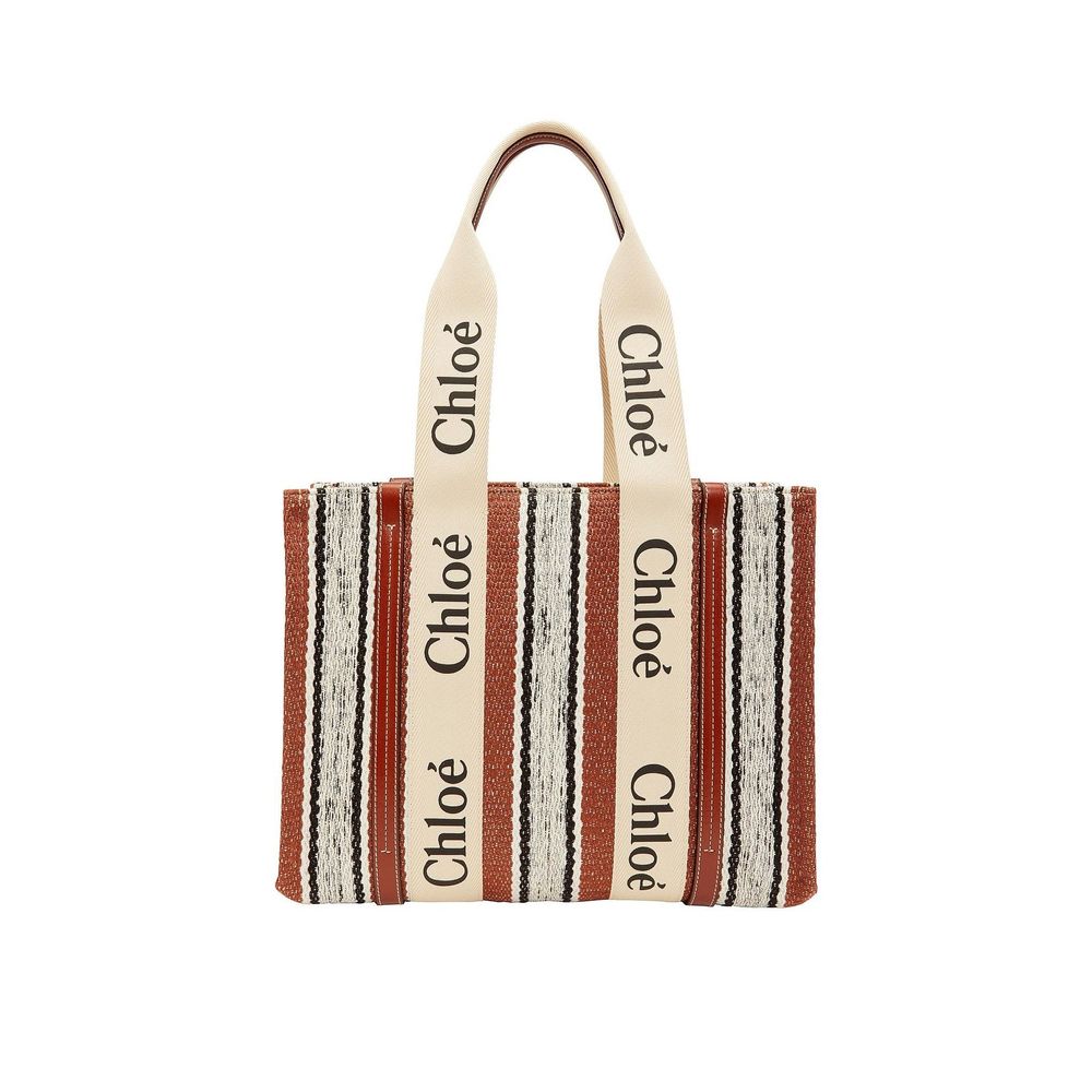 Chloé Linen Tote Bag