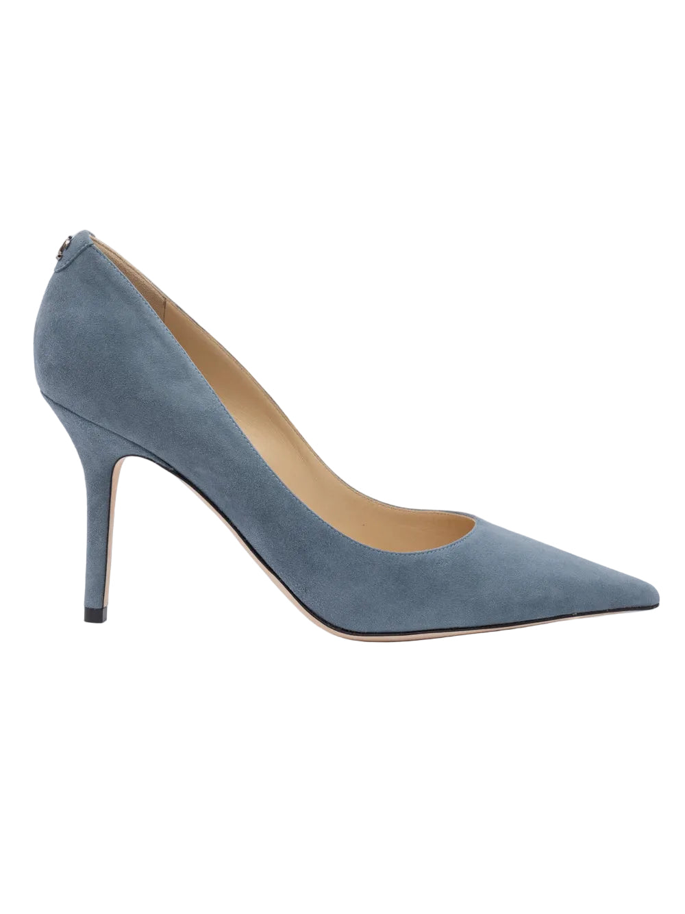 Jimmy Choo Suede Agnes Pumps - Dusk Blue