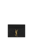 Saint Laurent Cassandre Matelassé Card Holder