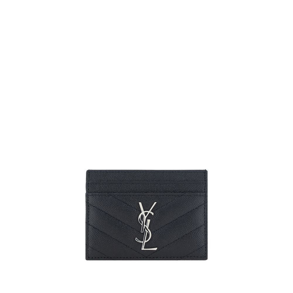 Saint Laurent Cassandre Matelassé Card Holder