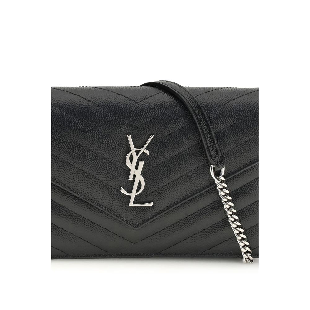 Saint Laurent Cassandre Envelope Chain Wallet