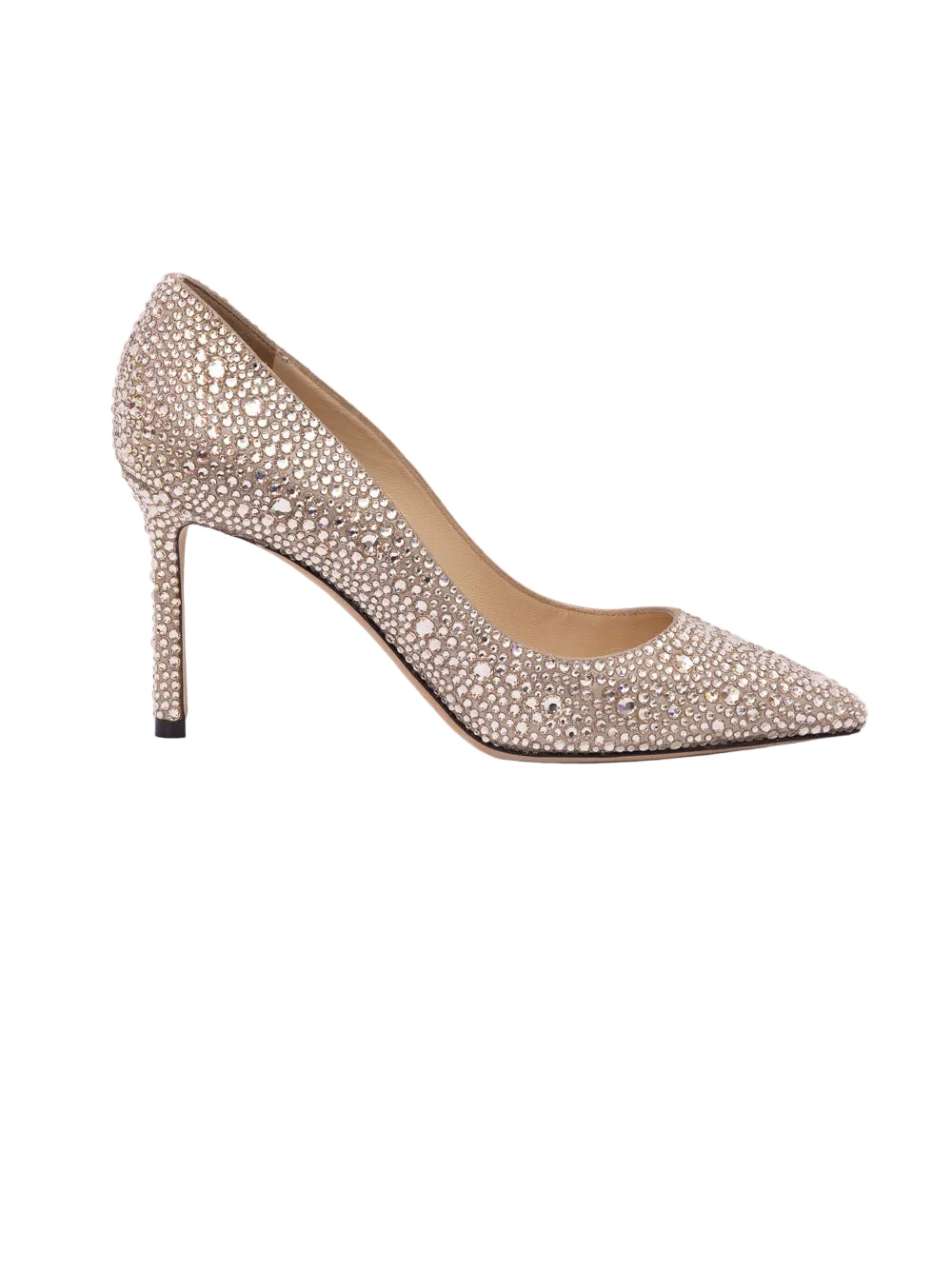 Jimmy Choo Crystal Embellished Romy 85 pumps - Bronze