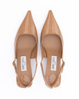 Jimmy Choo Amel 50 Slingback Pumps - Biscuit
